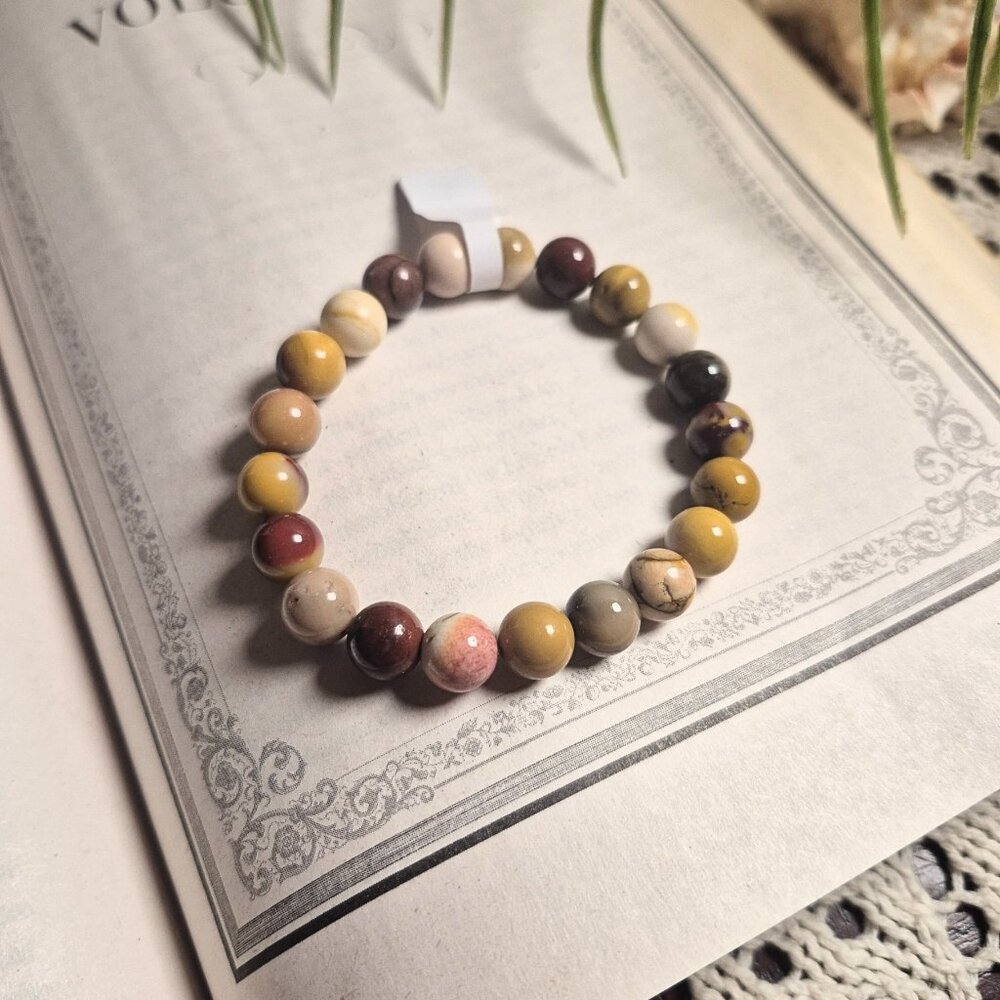 Mookaite Jasper Gemstone Bracelet